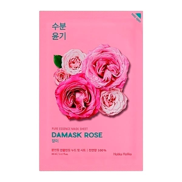 Mask Sheet Damask Rose – Holika Holika Pure Essence