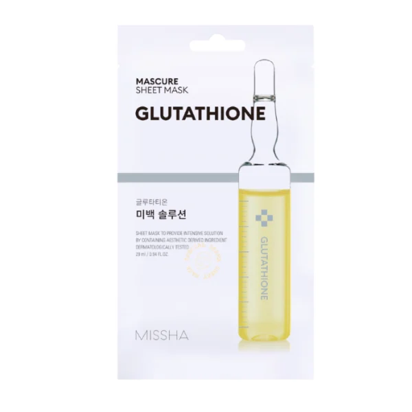 Mascure Brightening Glutathione Mask – Missha