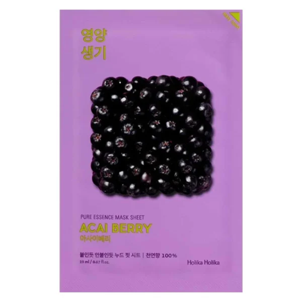 Mask Sheet Acai Berry – Holika Holika Pure Essence