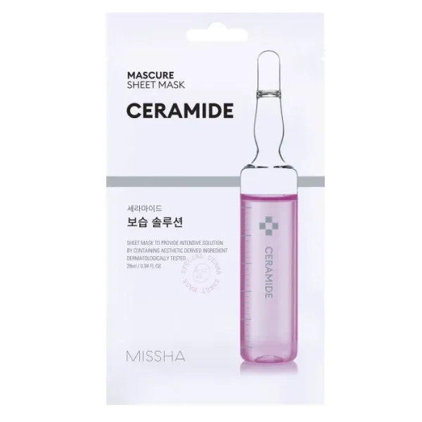 Mascure Moisture Solution Ceramide Sheet Mask – Missha