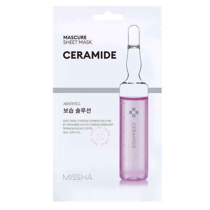 Mascure Moisture Solution Ceramide Sheet Mask – Missha