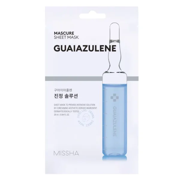 Mascure Calming Guaiazulene Mask – Missha