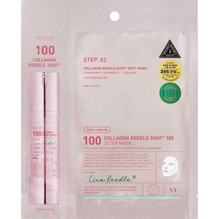 Collagen Reedle Shot 2 Steps Mask – VT Cosmetics