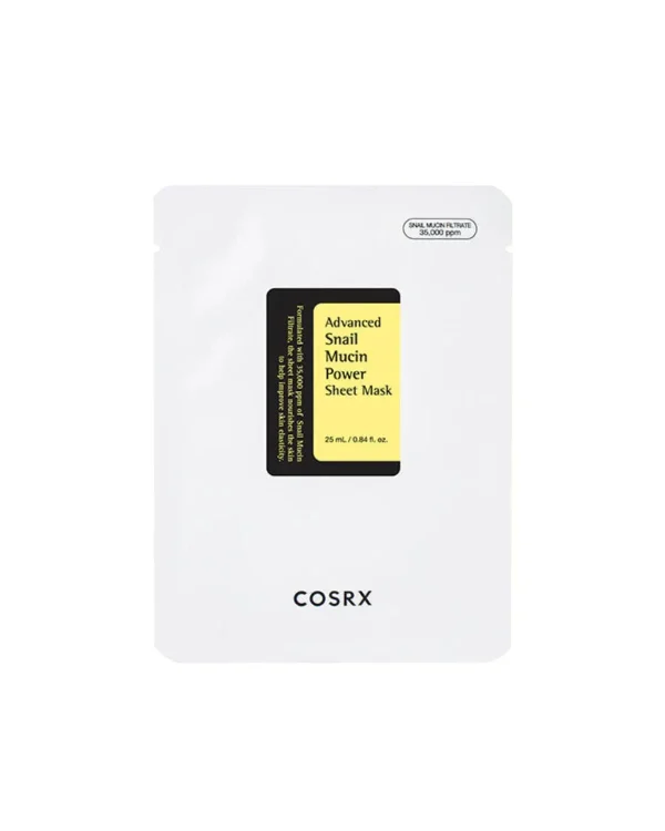 Advanced Snail Mucin Power Sheet Mask – COSRX