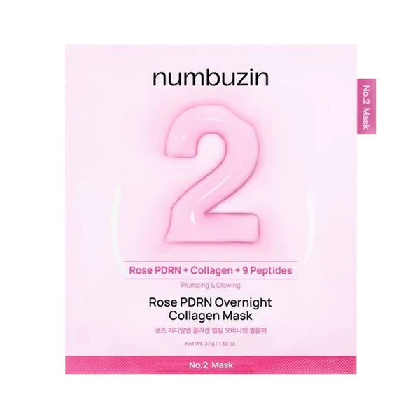 Rose PDRN Collagen Mask – Numbuzin